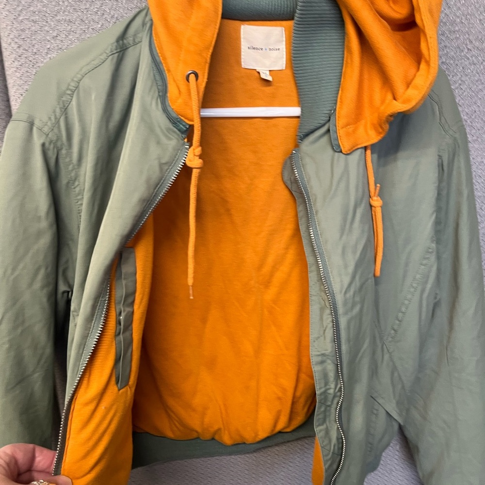Anthropologie Green and Orange Jacket - Picture 13 of 15